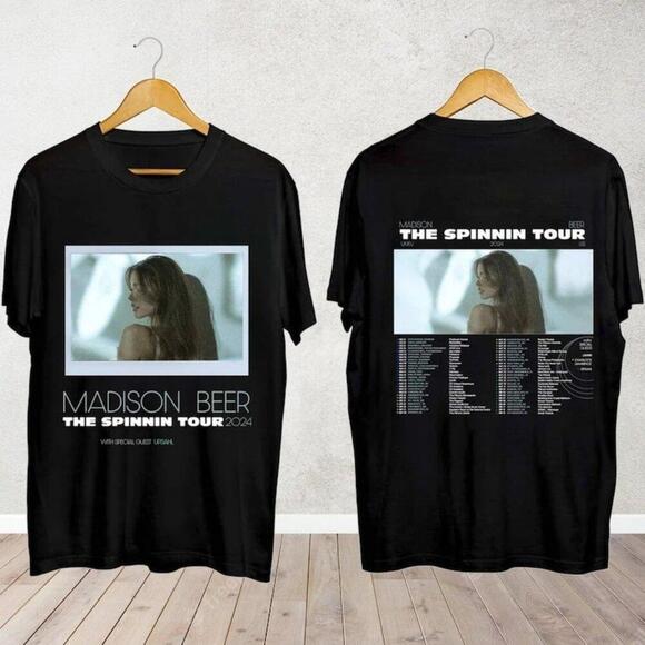 Other - Madison Beer The Spinning  Tour Graphic Tee Pop Music Fan Gift 2 Sided Tee